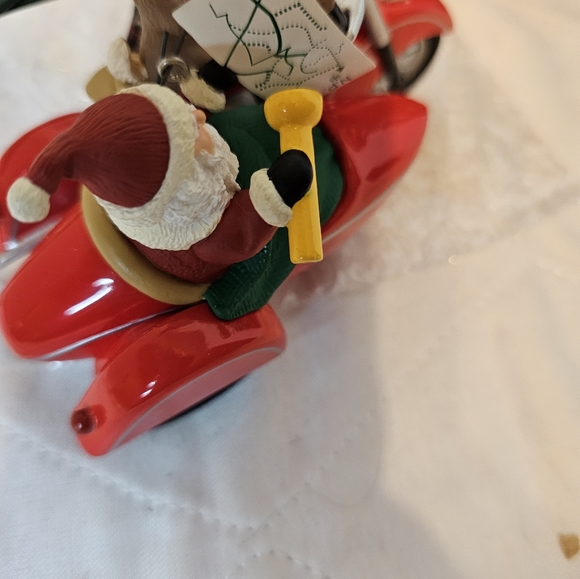 Vintage The Hallmark Keepsake 1997 Motorcycle Chums Christmas Ornament Magic Lig - Picture 5 of 10